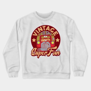 Vintage cars, classic cars, retro cars Crewneck Sweatshirt